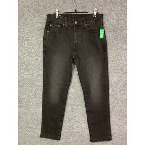 NEW $79 Gap Jeans Women's Faded Black Mid Rise Girlfriend Jeans‎ Size 26